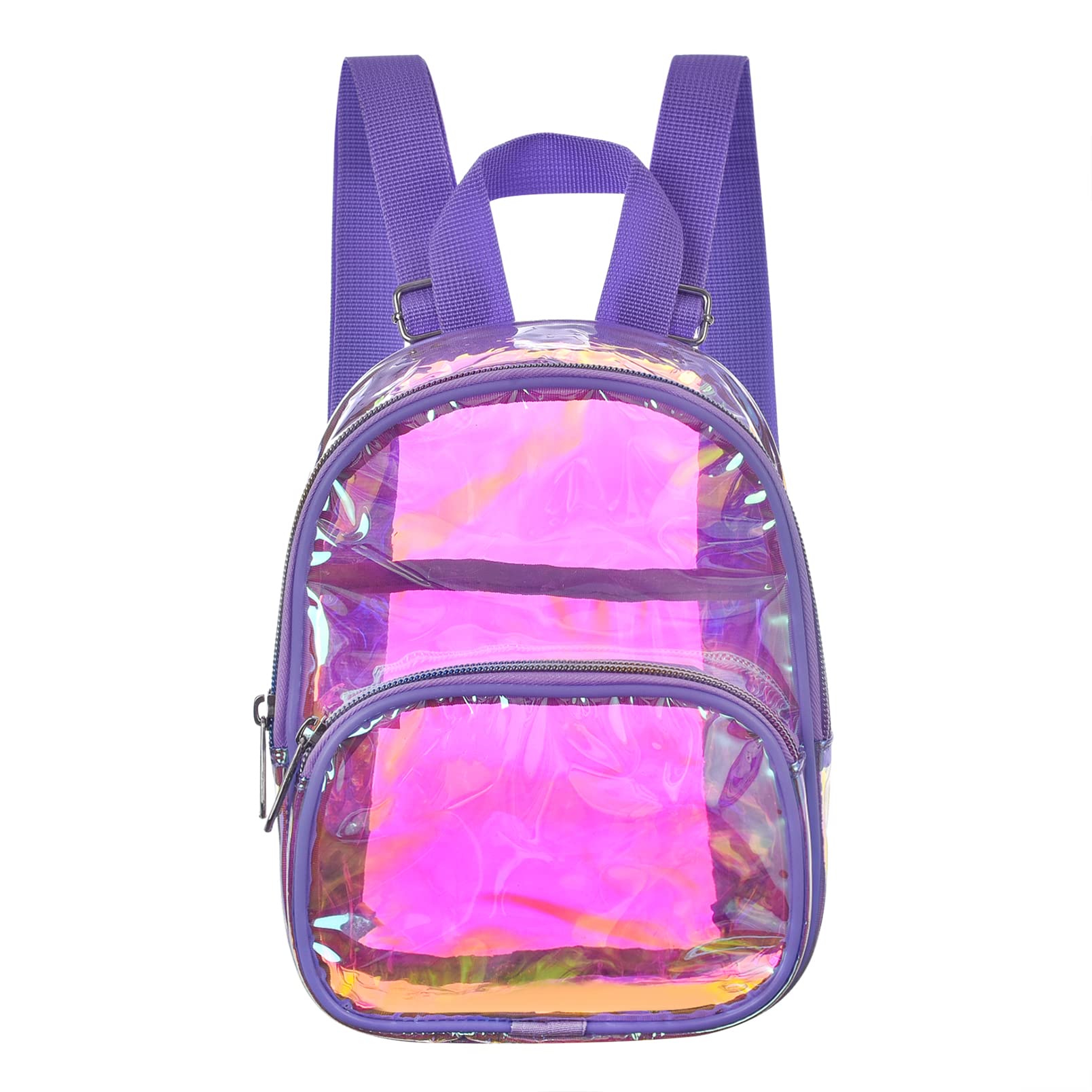 USPECLARE Clear Mini Backpack Stadium Approved 7.5 x 2.8 x 9 Inches