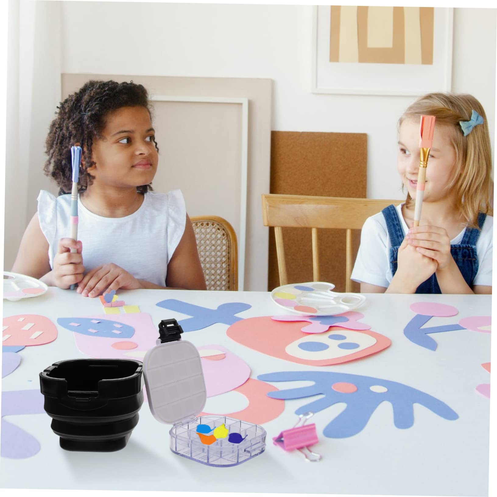 HAPINARY Color Box Glass Multipurpose Child