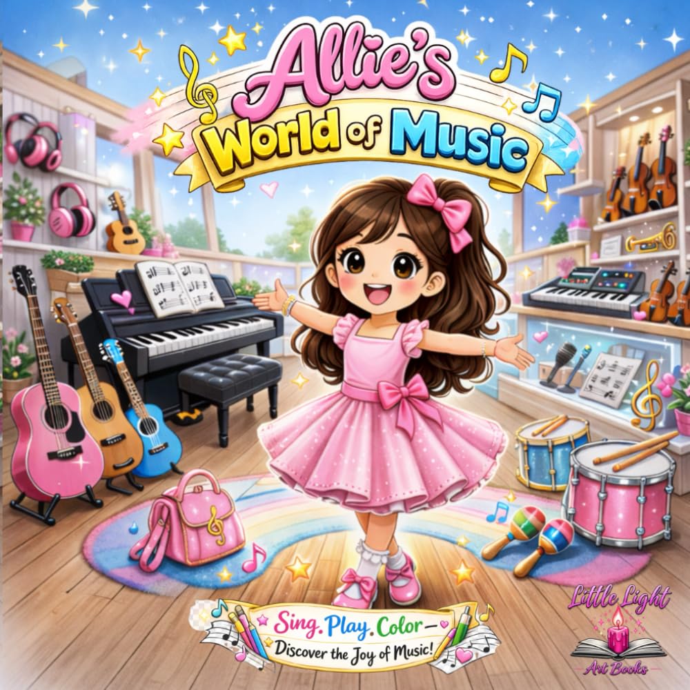 Allie's World of Music: Sing, Play, Color - Discover the Joy of Music!