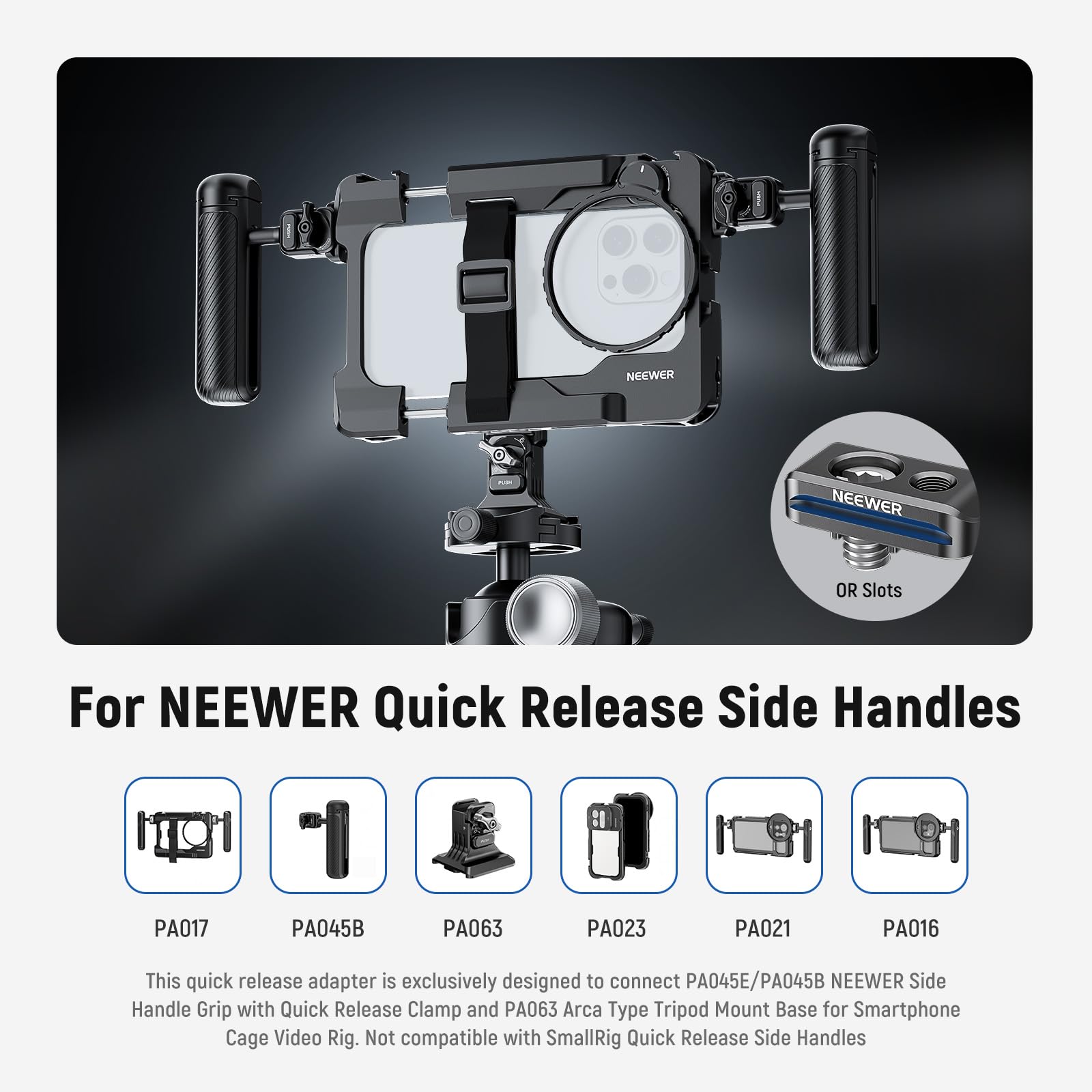 Amazon.co.jp: NEEWER クイックリリースプレートアダプター (4個