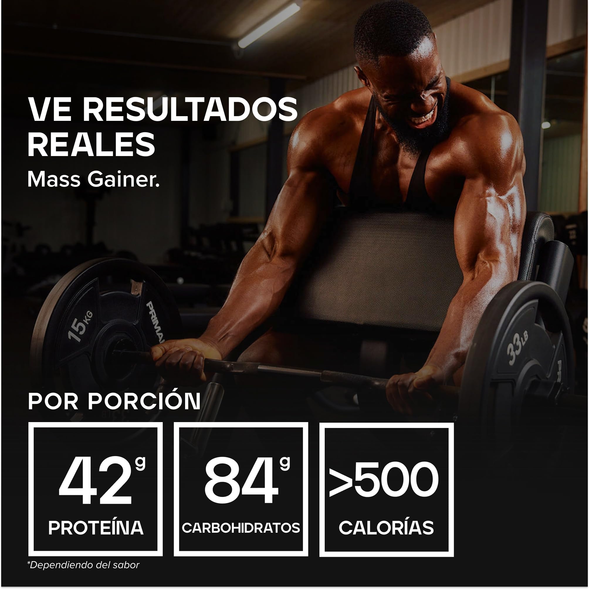 Bulk Mass Gainer Completo, Vainilla