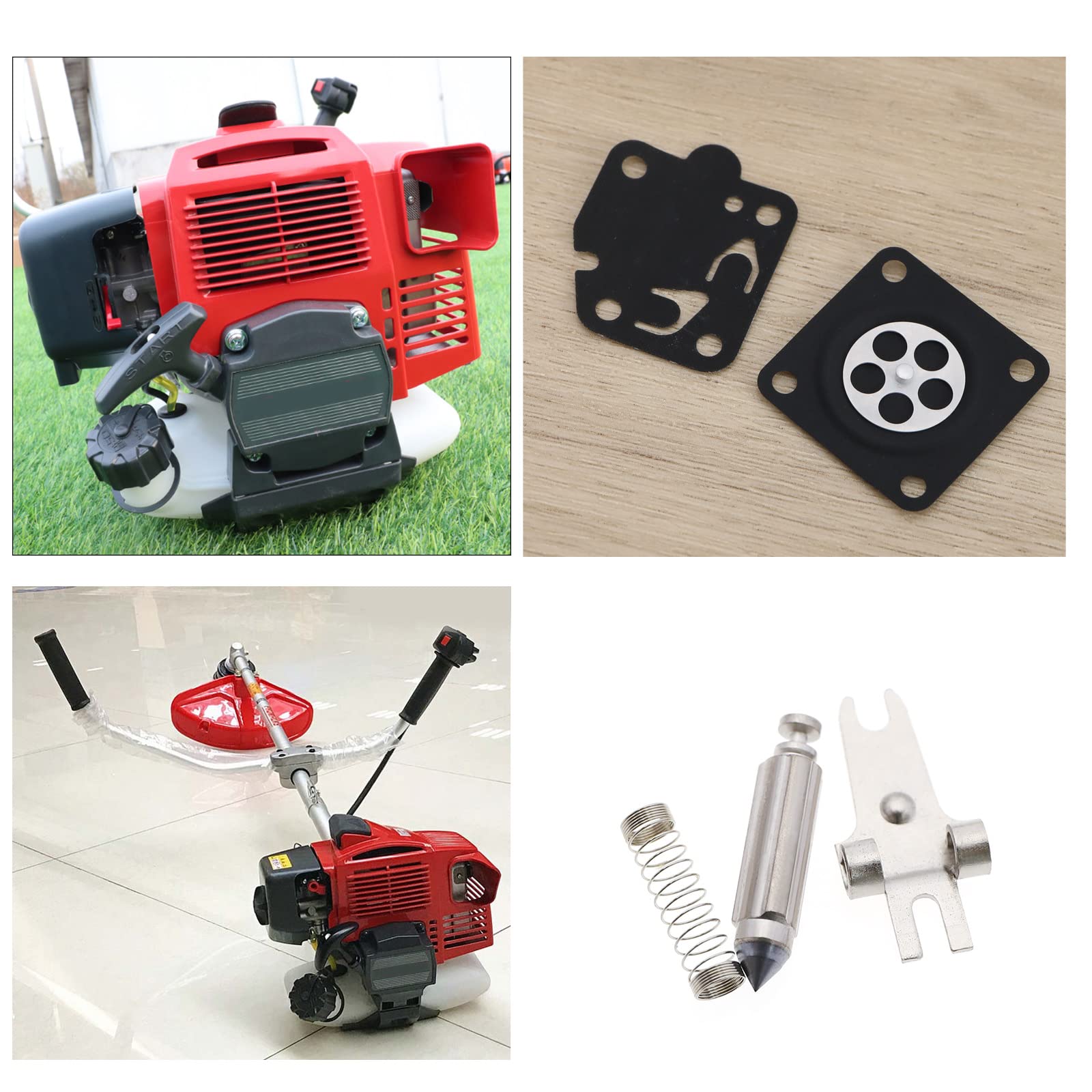 Kit Riparazione Guarnizioni Carburatore Kawasaki - 8 Pezzi, Compatibile Con TD24, TD25, TD33, TD40, TD48, TG20, TG24, TG25, TG33 - Foto 12