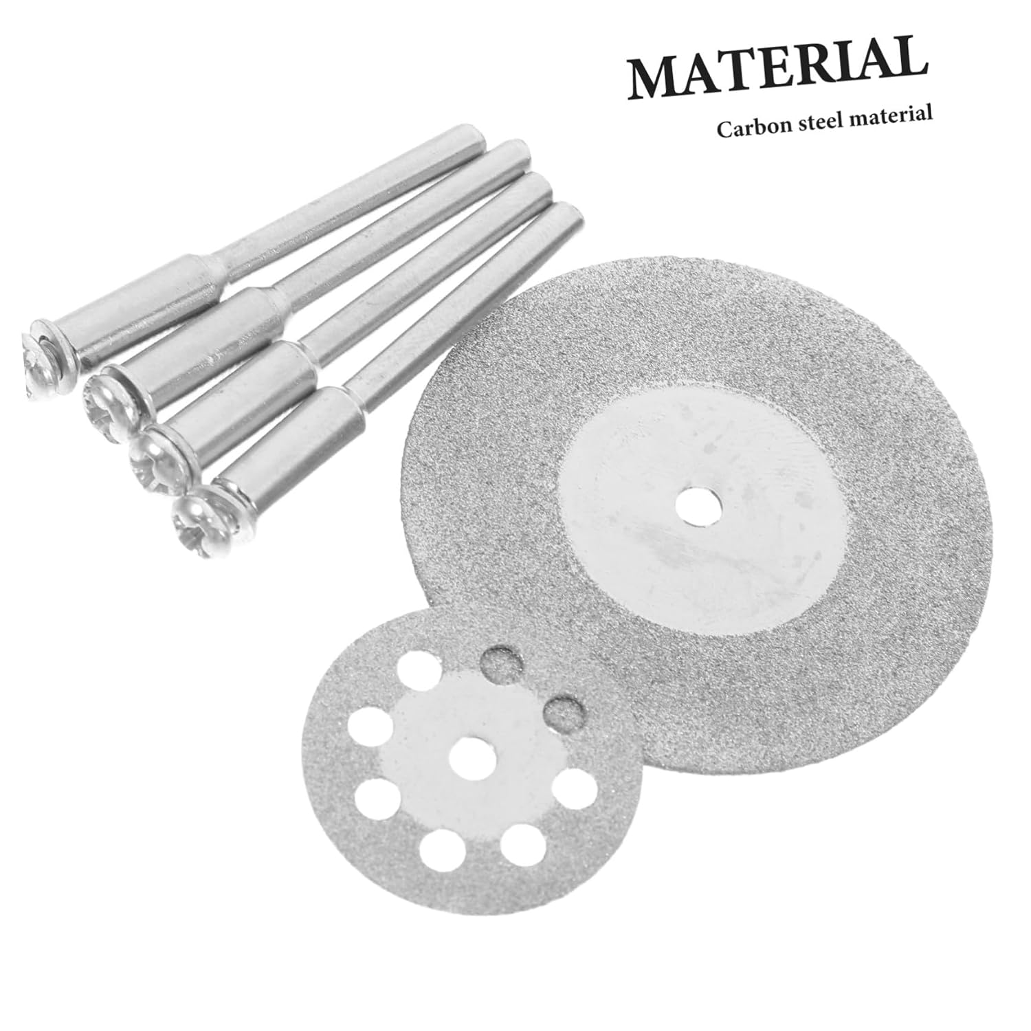 Ciieeo 24pcs Diamond Cutting Discs Rotary Tool Cutting Wheels with Mandrels 40mm for Metal Ceramic Tile