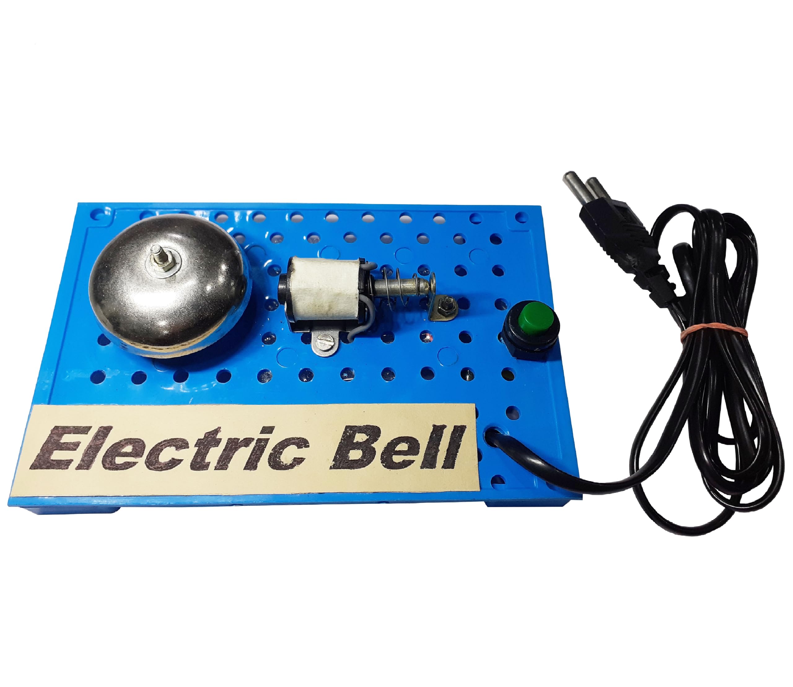 Electric Bell Physics Science Working Project for School & Collage Students Educational Teaching Aids for Science Lab.