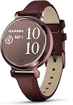 Garmin Lily 2, Small and Stylish Smartwatch, Hidden Display, Patterned Lens, Up to 5 Days Battery Life, Coconut