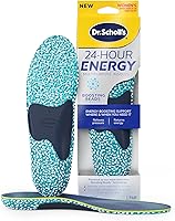 Dr. Scholl's 24-Hour Energy Insoles for Women 6-10: Boost Energy Return, Relieve Achy Feet with Memory Foam & Gel