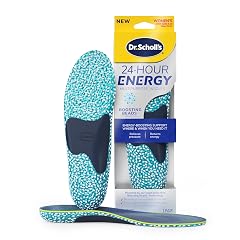 Dr Scholls 24-Hour Energy Multipurpose Insoles Returns Energy with Every Step Relieves Foot Pressure Tired Achy Feet Memory