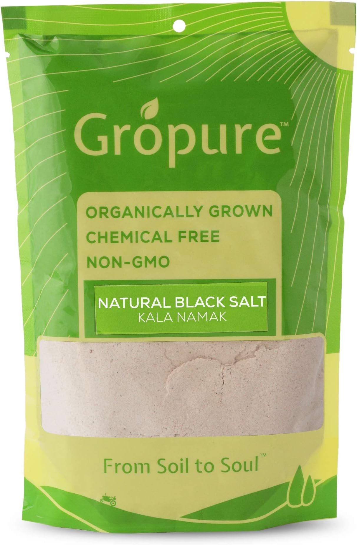 Natural Black Salt Powder - 900g I Kaala Namak I Purest Form of Salt I Unprocessed and Raw I The Spice of Life I Purple Pink in colour I Quality Organic Products I Best Natural Black Salt