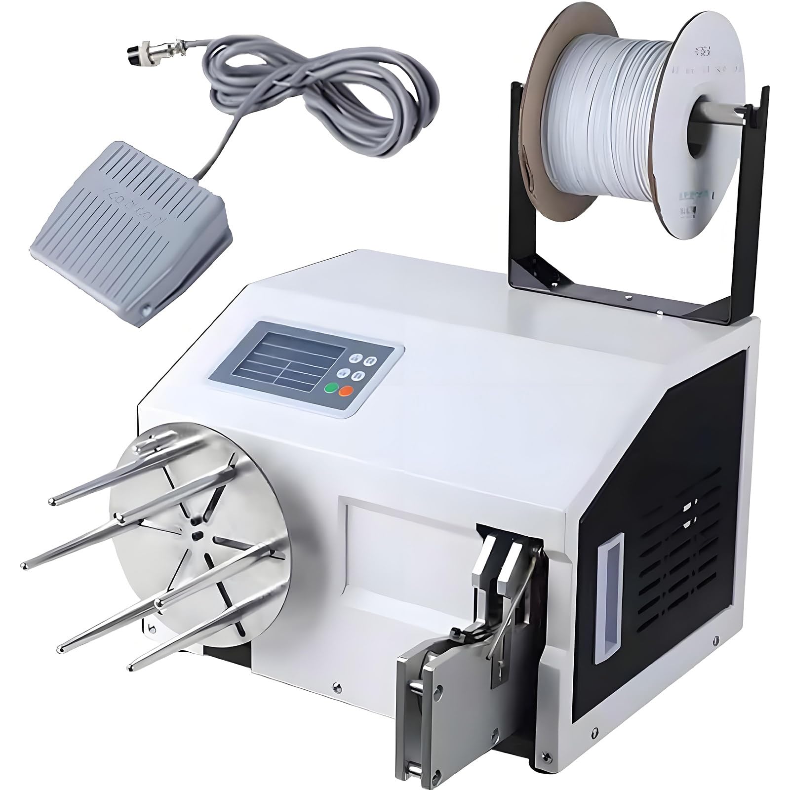 ASerZenith Sealing Bundling Machine With Winding, Wire Harness Binding Machine, Digital Screen Cable Tying Tool