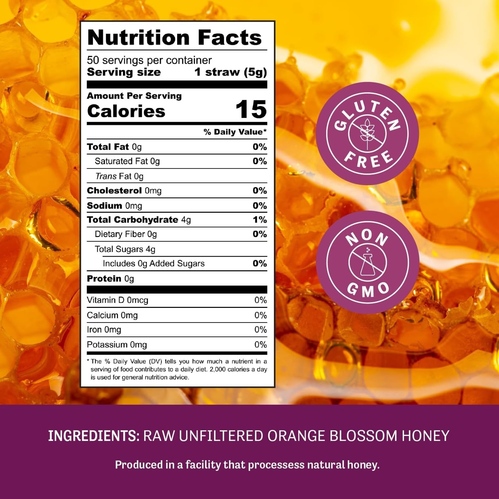 Amazon.com : Judee's Gluten Free Orange Blossom Honey Sticks