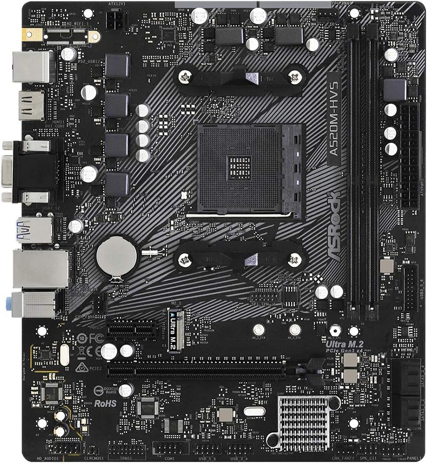 AsRock A520M-HVS Review: Testado por 7 dias para gamers e home office