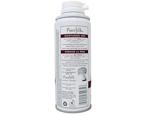 Miniatura 3 de Pure Silk Crema de afeitar con aloe, niebla de frambuesa, 5 onzas - Paquete de 3
