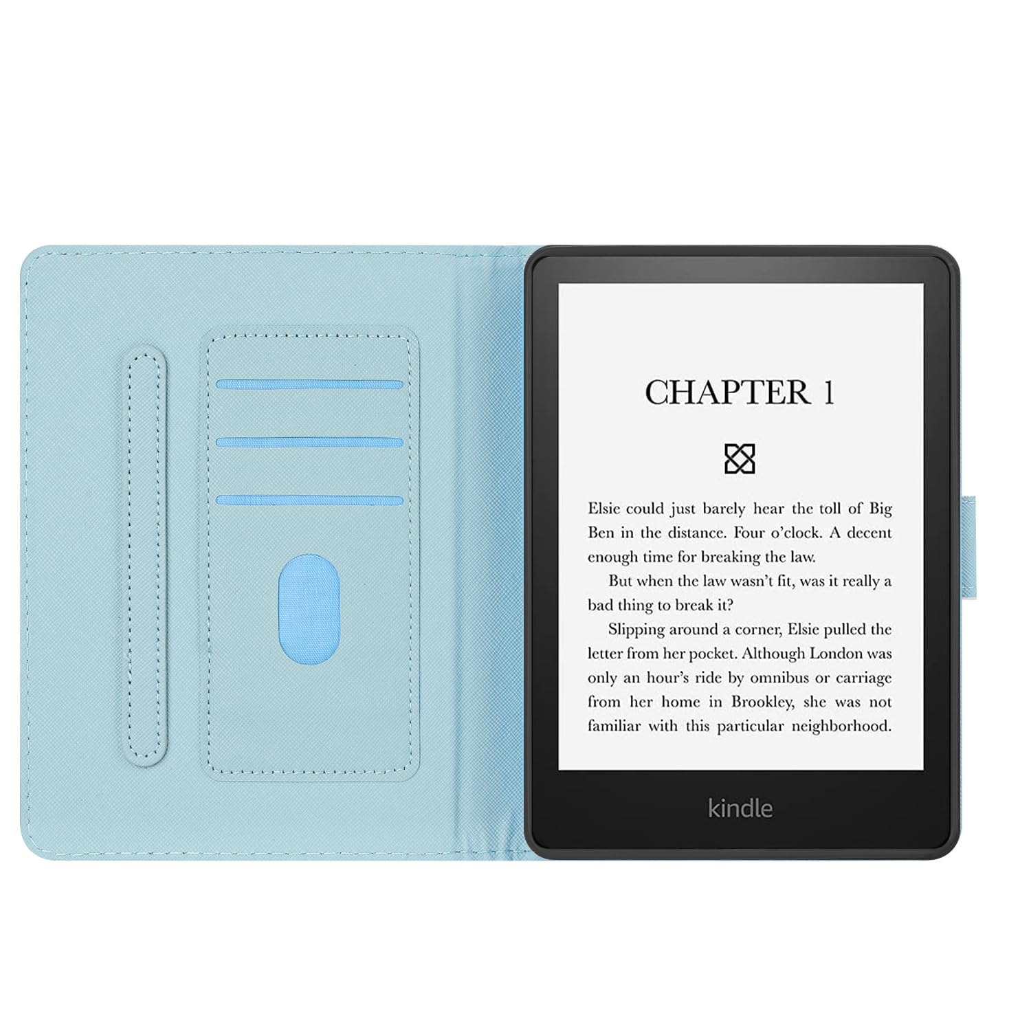 Schutzhülle für Kindle Paperwhite 17,8 cm (7 Zoll) (12. Generation 2024), PU-Leder, magnetische Hülle mit Smart Auto Wake/Sleep für 17,8 cm (7 Zoll) Kindle Paperwhite & Signature Edition &