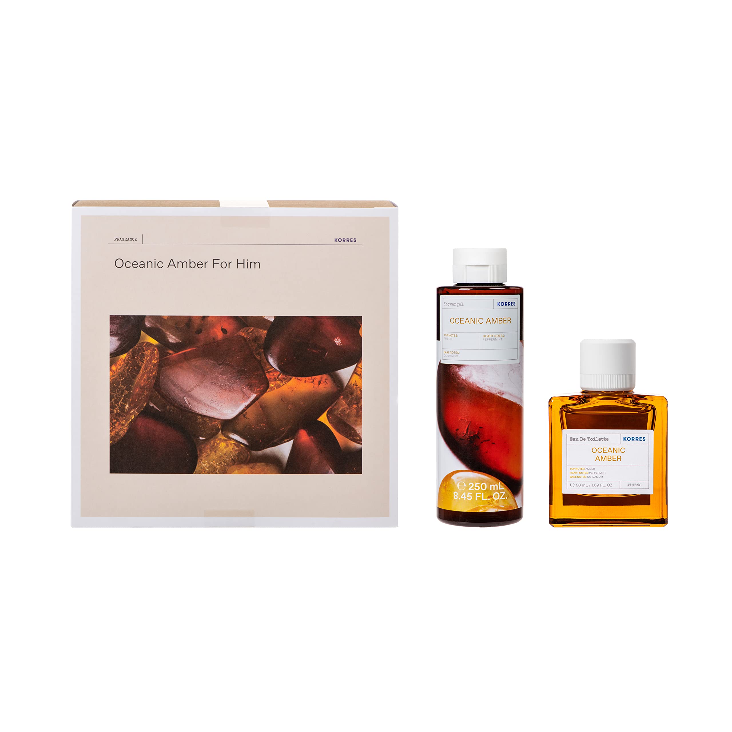 Oceanic Amber Eau de toilette + Gel douche