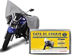 Carrhel, Capa para cobrir Moto 100% Forrada e impermeavel - Tamanho GG