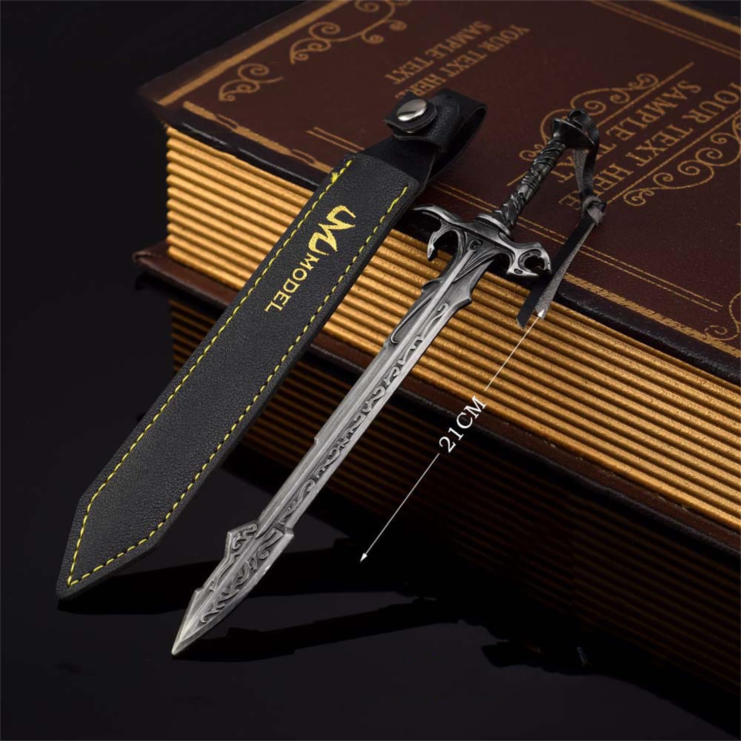 Amazon.co.jp: 【bulzuri】スカイリム V 赤鷲の破滅＋革 22cm 片手剣