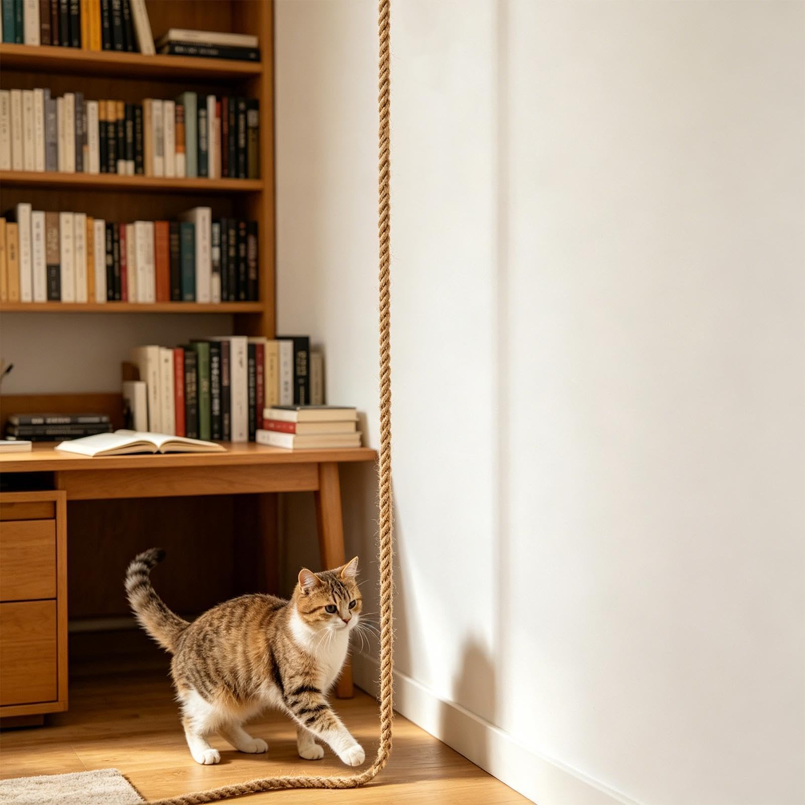 Kletterseil für Katzen, Puzzle, vertikal, interaktiv
