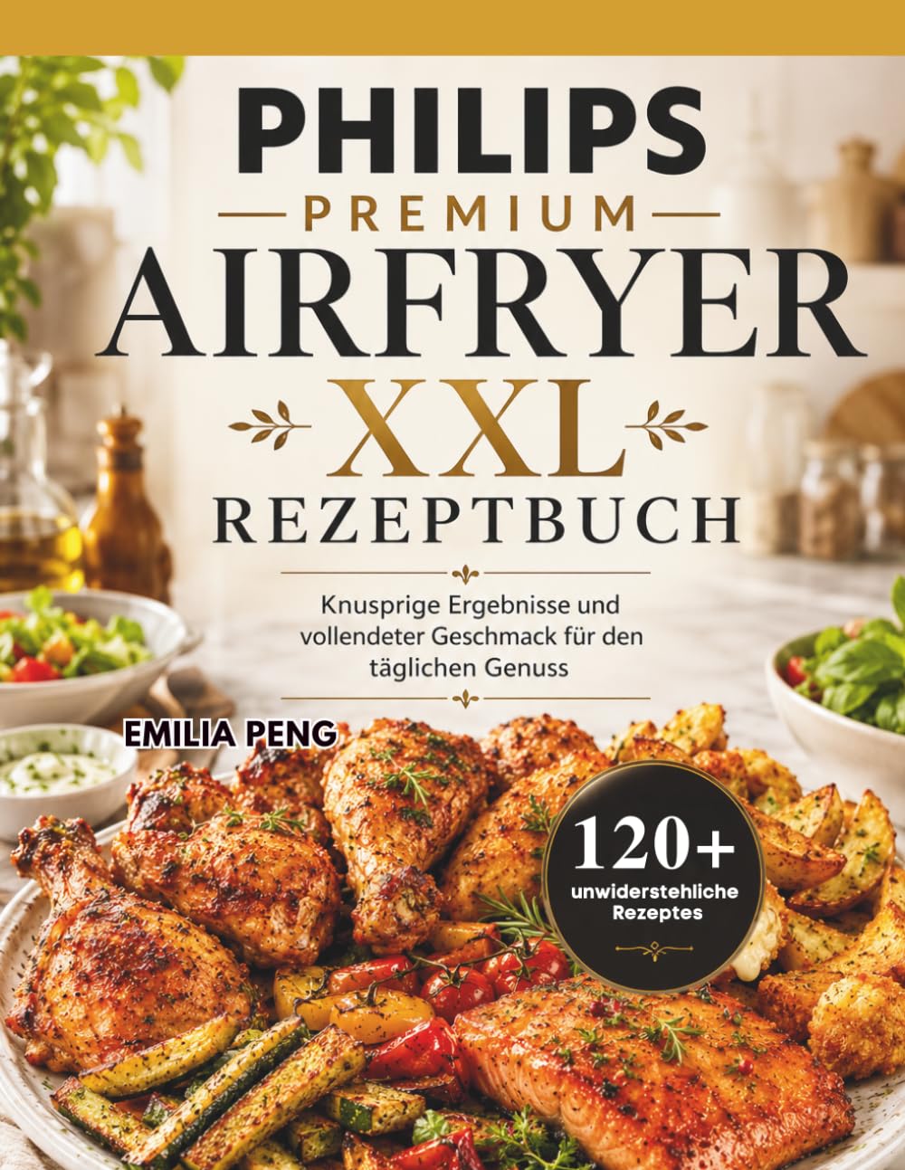 PHILIPS PREMIUM AIRFRYER XXL REZEPTBUCH: Knusprige Ergebnisse und vollendeter Geschmack für den täglichen Genuss