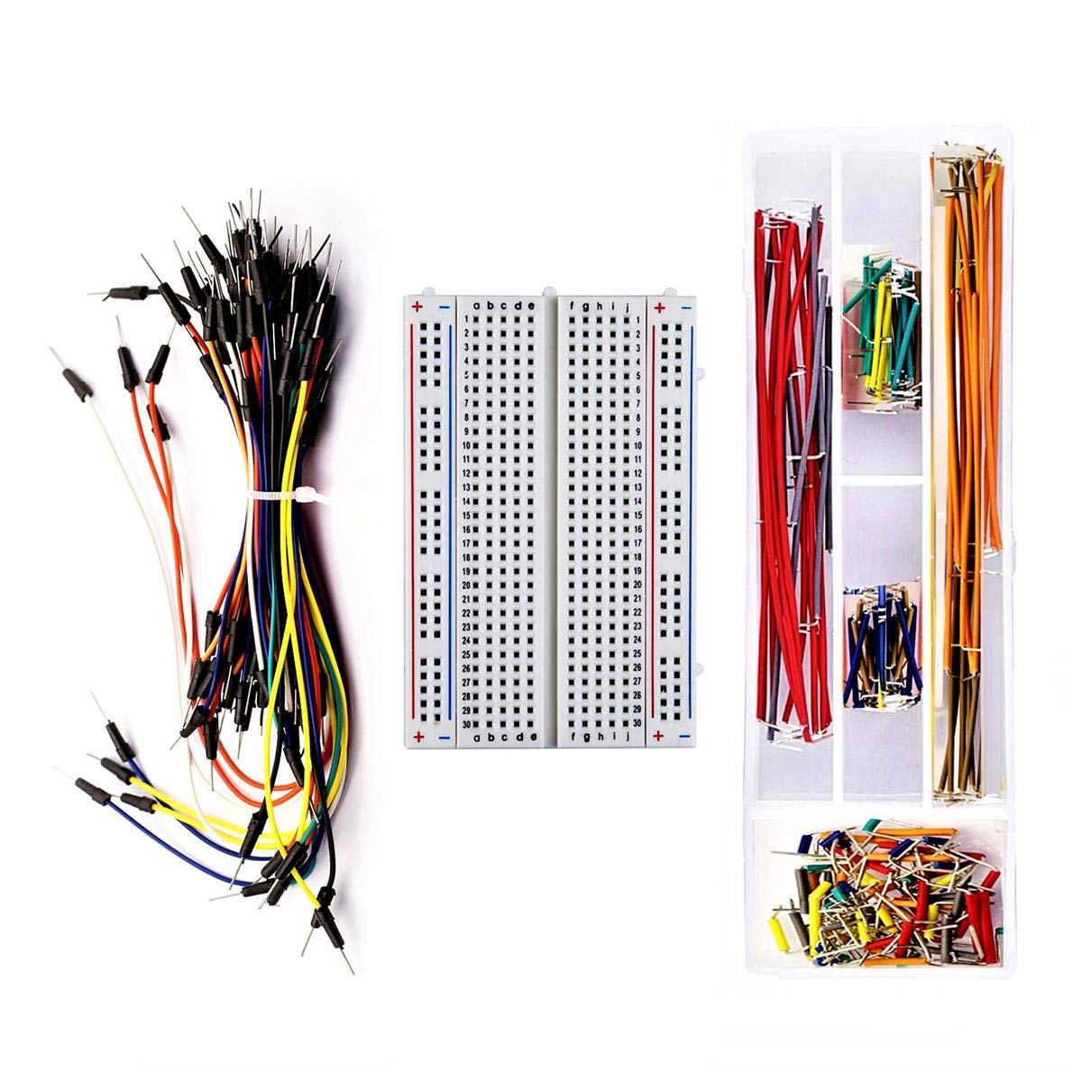 DaFuRui Breadboard Jumper Kit with 400Point Breadboard