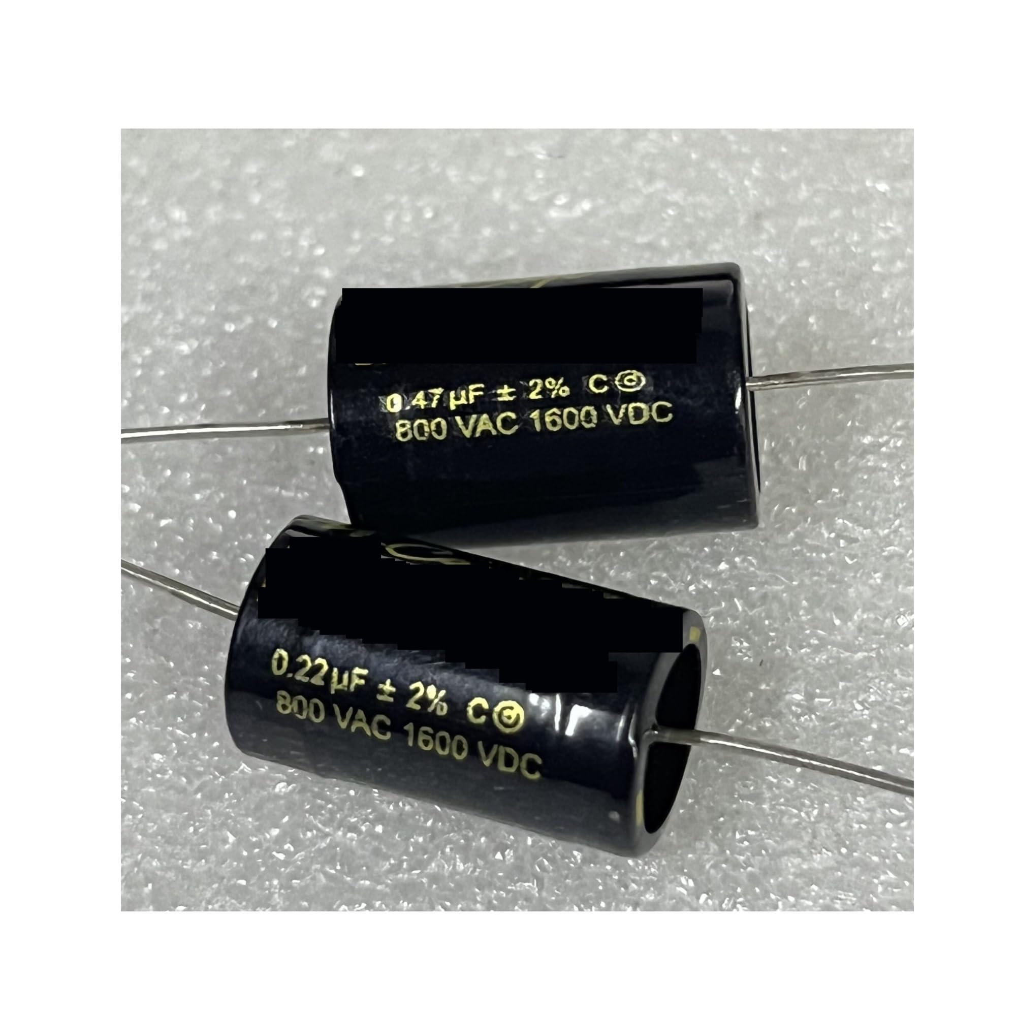 Condensateur 0.47uF 800VAC film audio contre les parasites et souffles