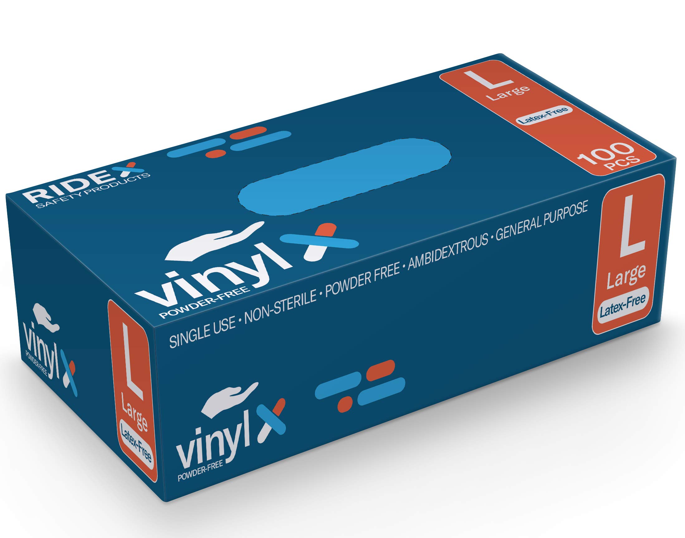 Disposable Gloves Latex-Free Clear Vinyl Gloves