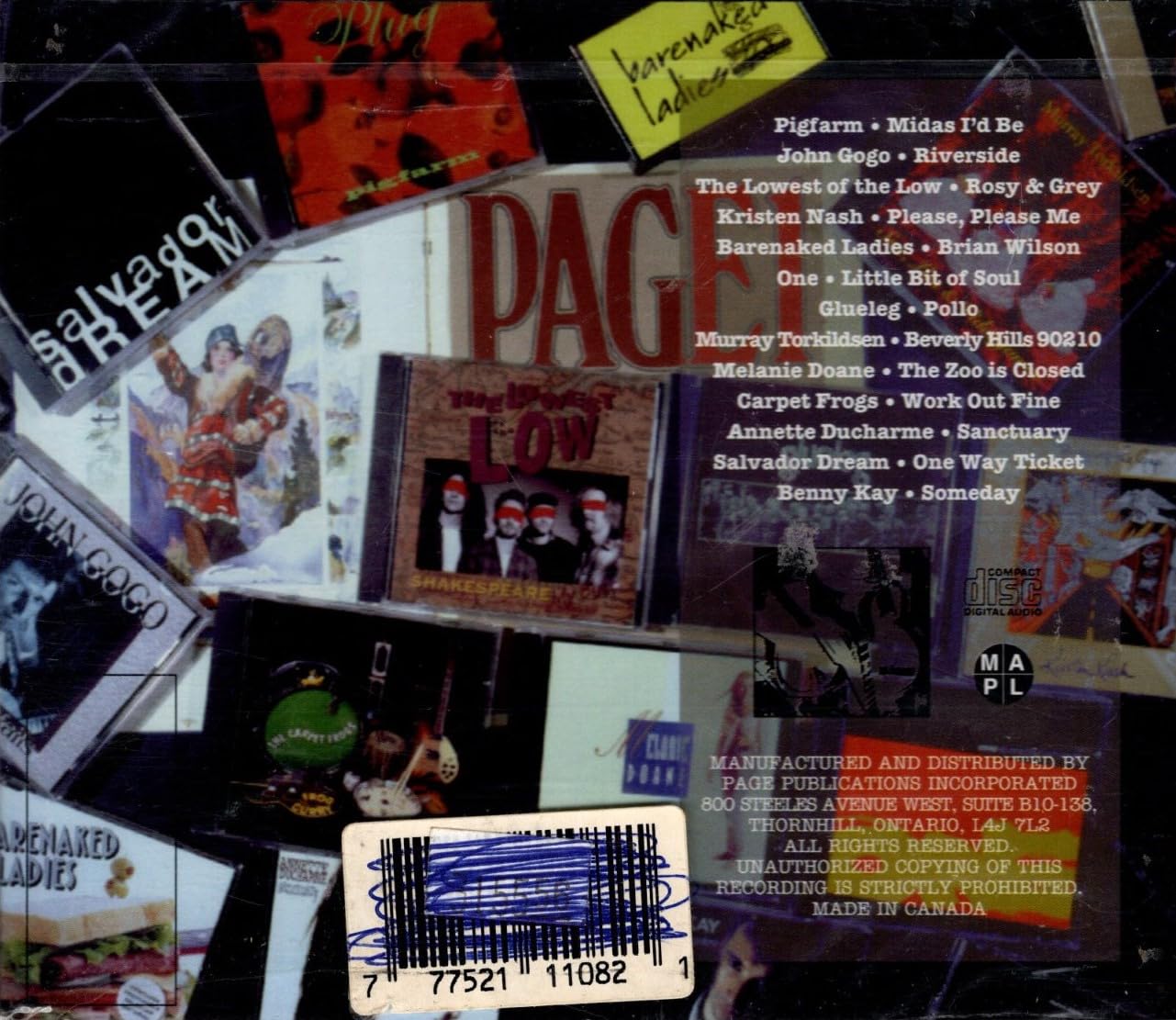 Page Records Volume One