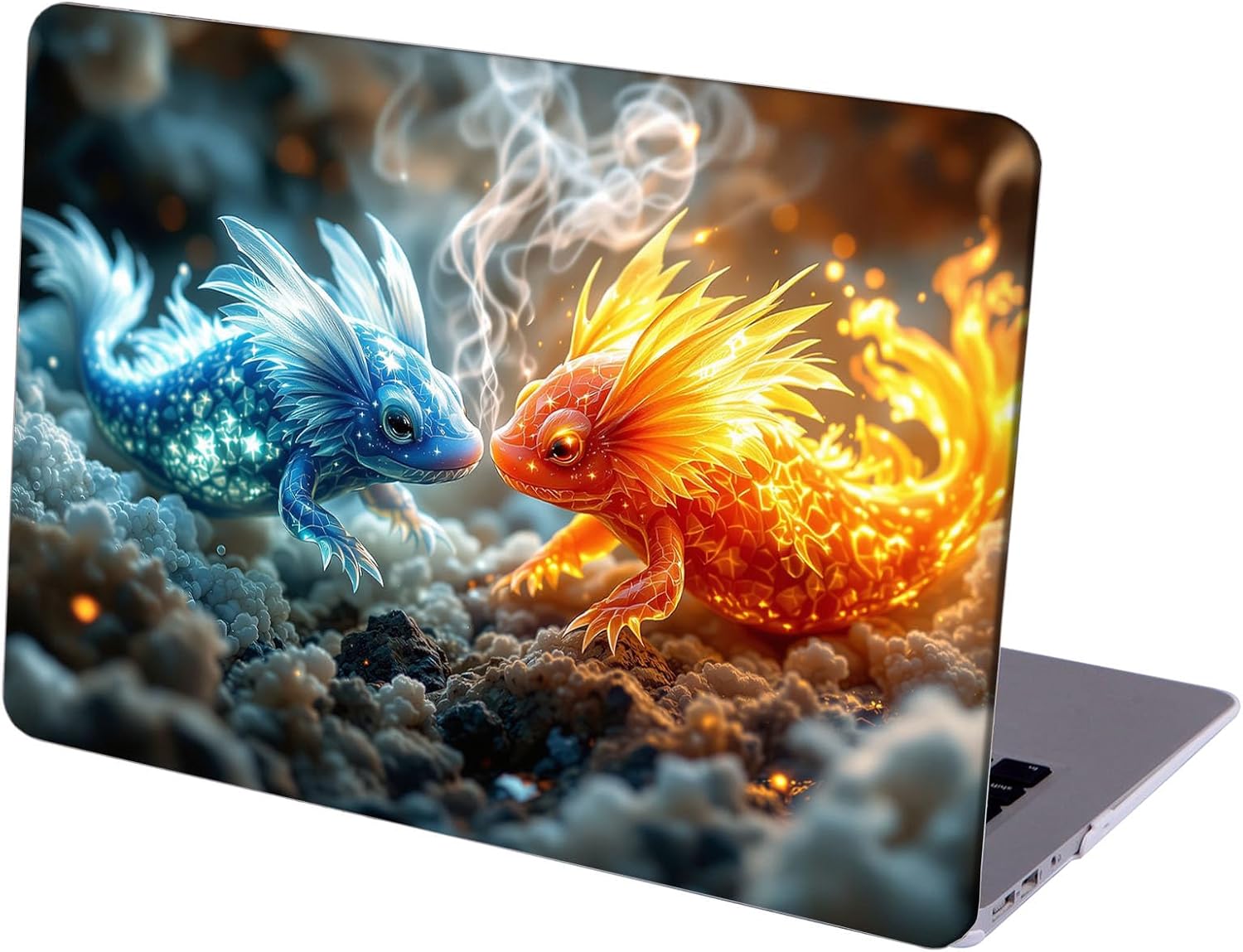 Compatible with MacBook Neo 13-inch, Hard Shell Case with Keyboard Cover and Screen Protector (A3404 A18 Pro chip, 2026 Release) - Axolotls MC22309