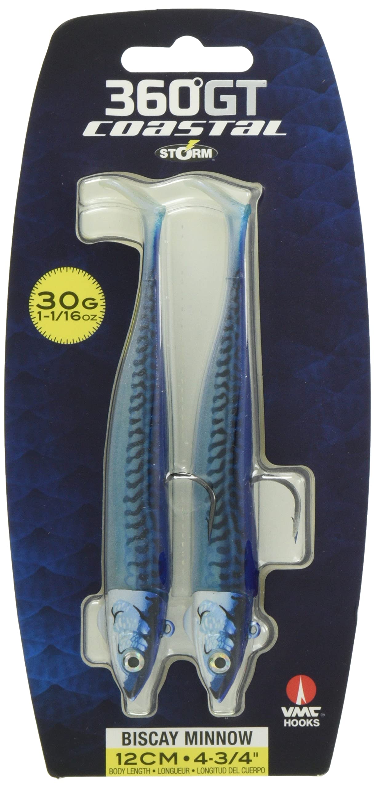 Leurre De Pêche Poisson Nageur Maquereau – 12cm & 16cm, 32g, Bavette Longue (neuf)