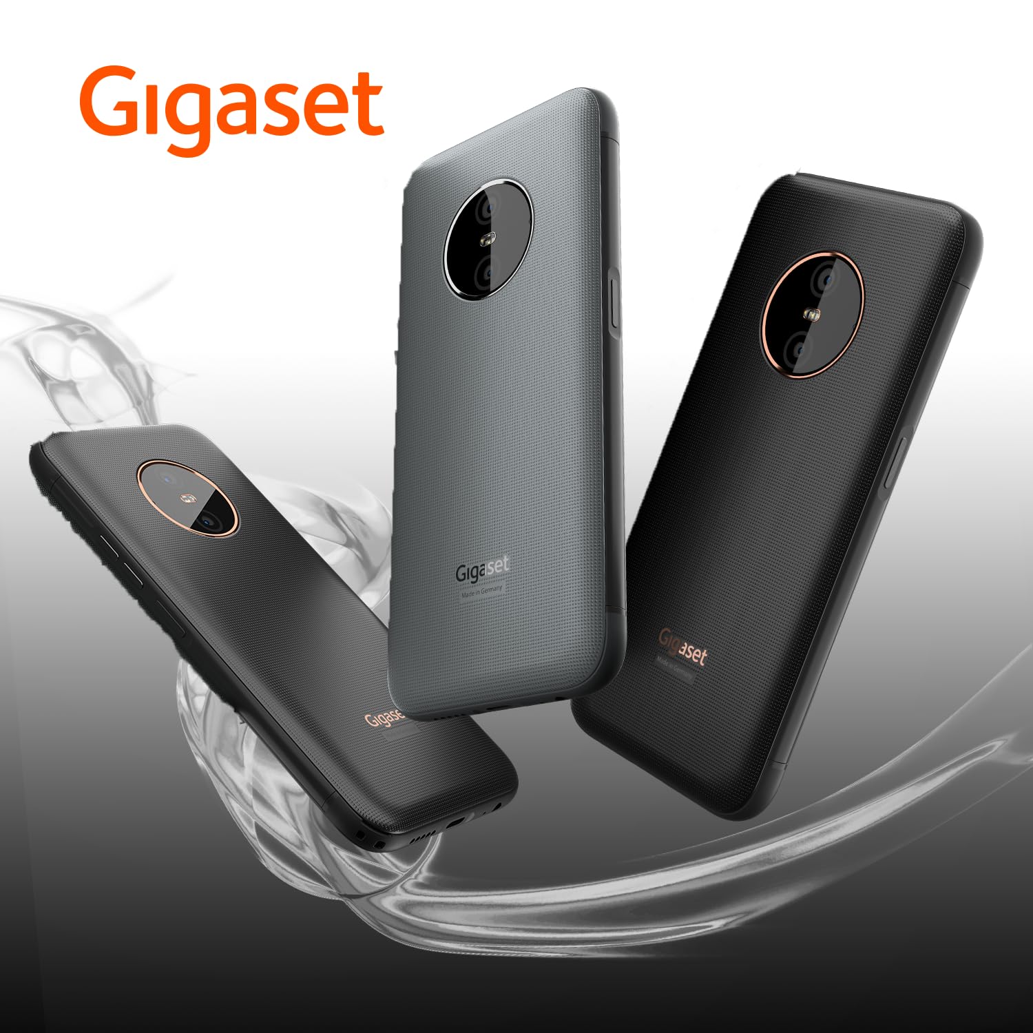 Gigaset GX6 PRO lo smartphone 5G rugged per il tuo business -impermeabile e antipolvere IP68, standard militare - display 6,6" FHD+, 128GB+8GB RAM, 400 ore in standby - Capacità di Android 14, grigio