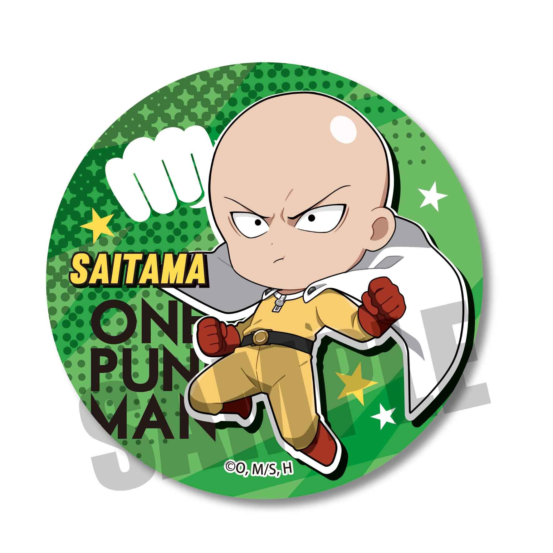 【ワンパンマン】缶バッジ サイタマ セット Amazon | ワンパンマン サイタマ B アクションシリーズ 缶バッジ