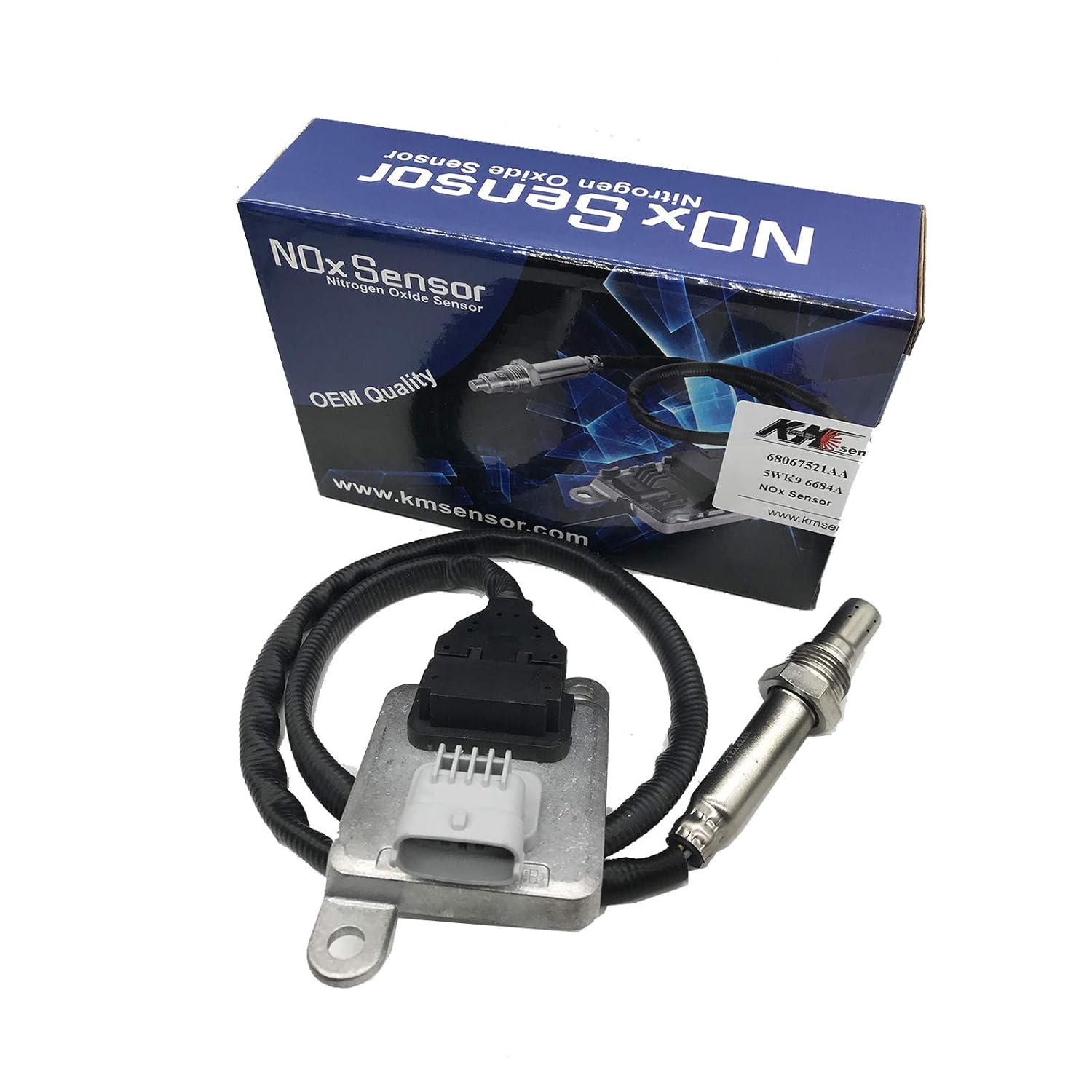 5WK9 6684A Upstream Nitrogen Oxide Sensor NOX Sensor 68067521AA fits Ram 3500 4500 5500 6.7L 11-12 (68067521AA Inlet Upstream, NOx Sensor)