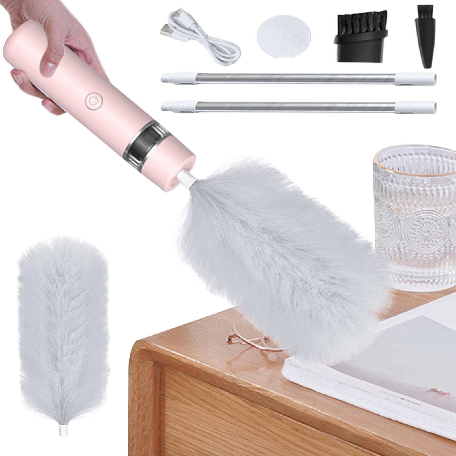 cepillo featherr - Spin Duster, Colector de polvo | Automático ajustable