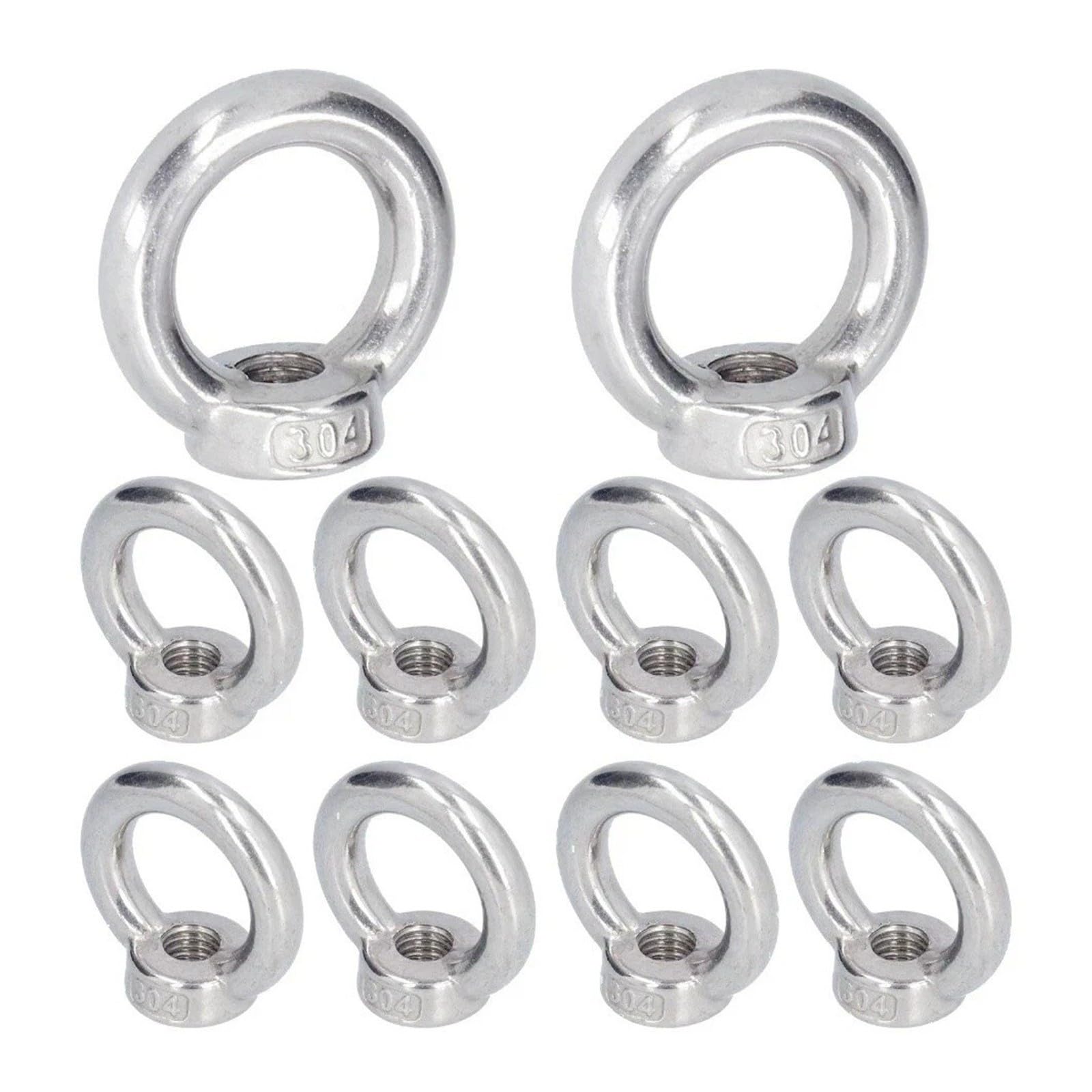 304 Stainless Steel​ Female Threaded Nut