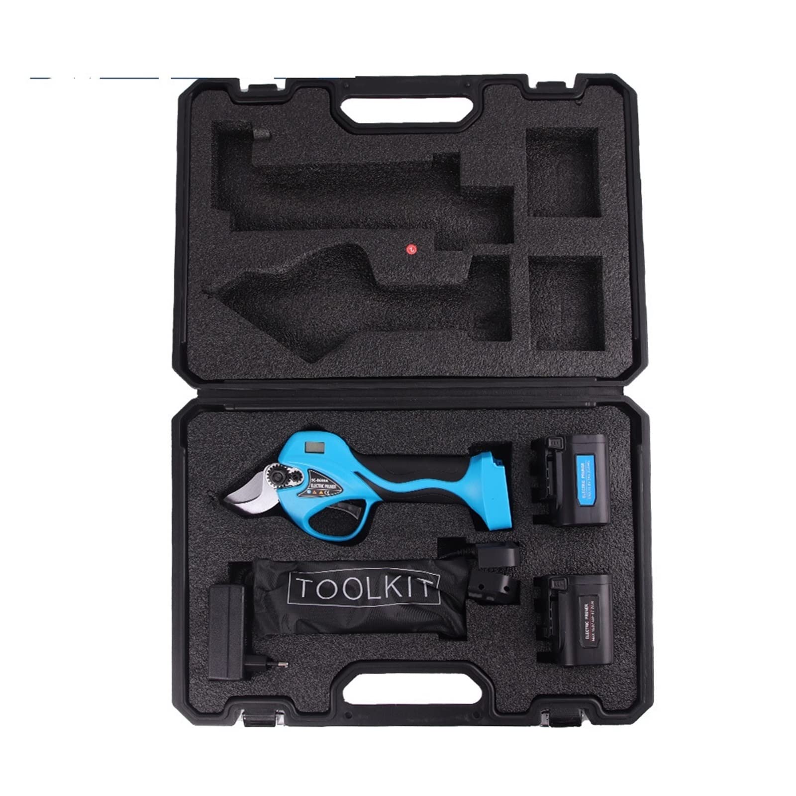 Tijeras de podar eléctricas, Tijeras de podar, cortador ramas, injerto con varilla extensión, 16,8 V, 2 herramientas eléctricas batería, tijeras altas, profesión para jardinería con ramas de árboles