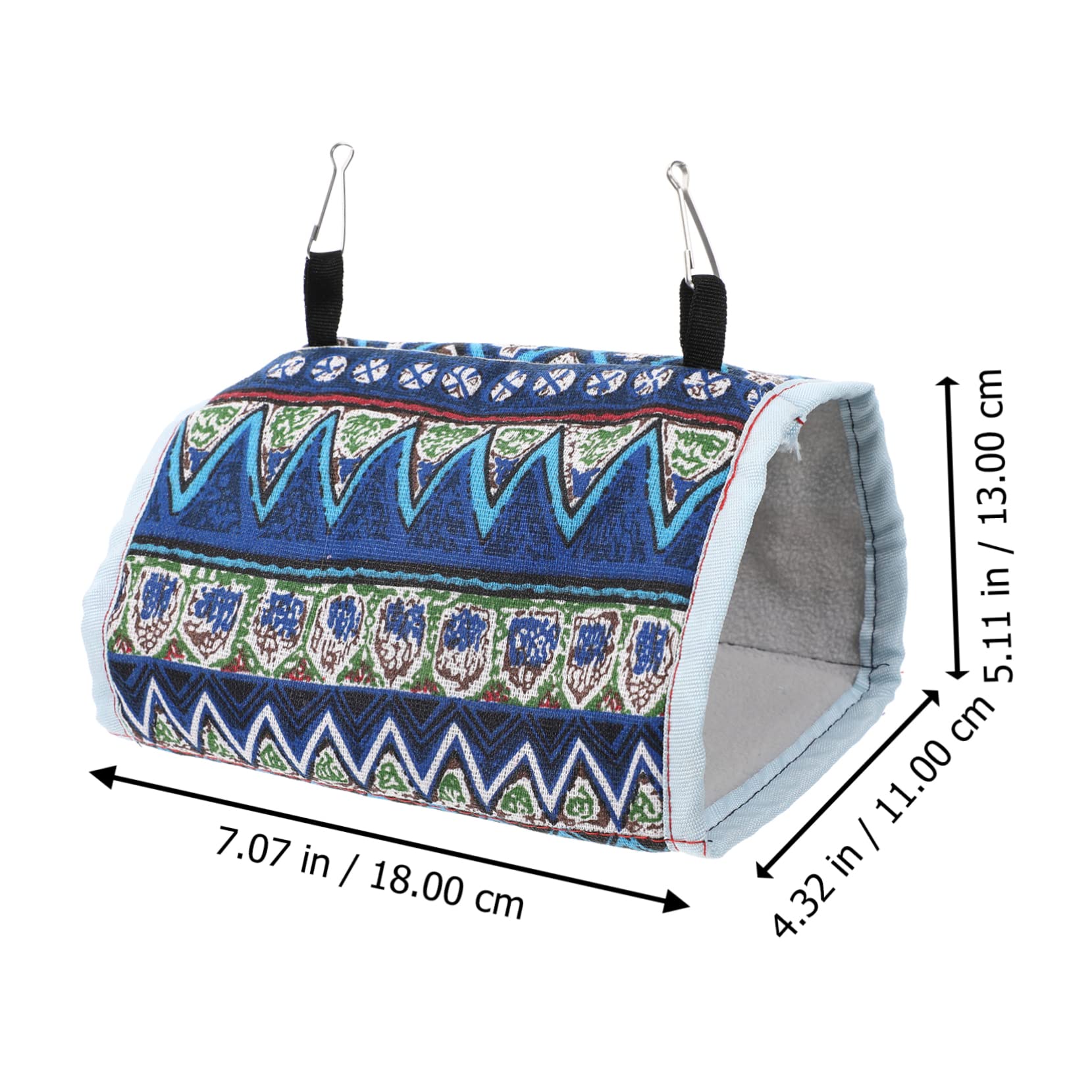 BESPORTBLE 9pièces Hamac Suspendu pour Perroquets De Tente De pour Oiseaux pour Cage Branche Accessoire Amusant Et Confortable pour Oiseaux De Compagnie