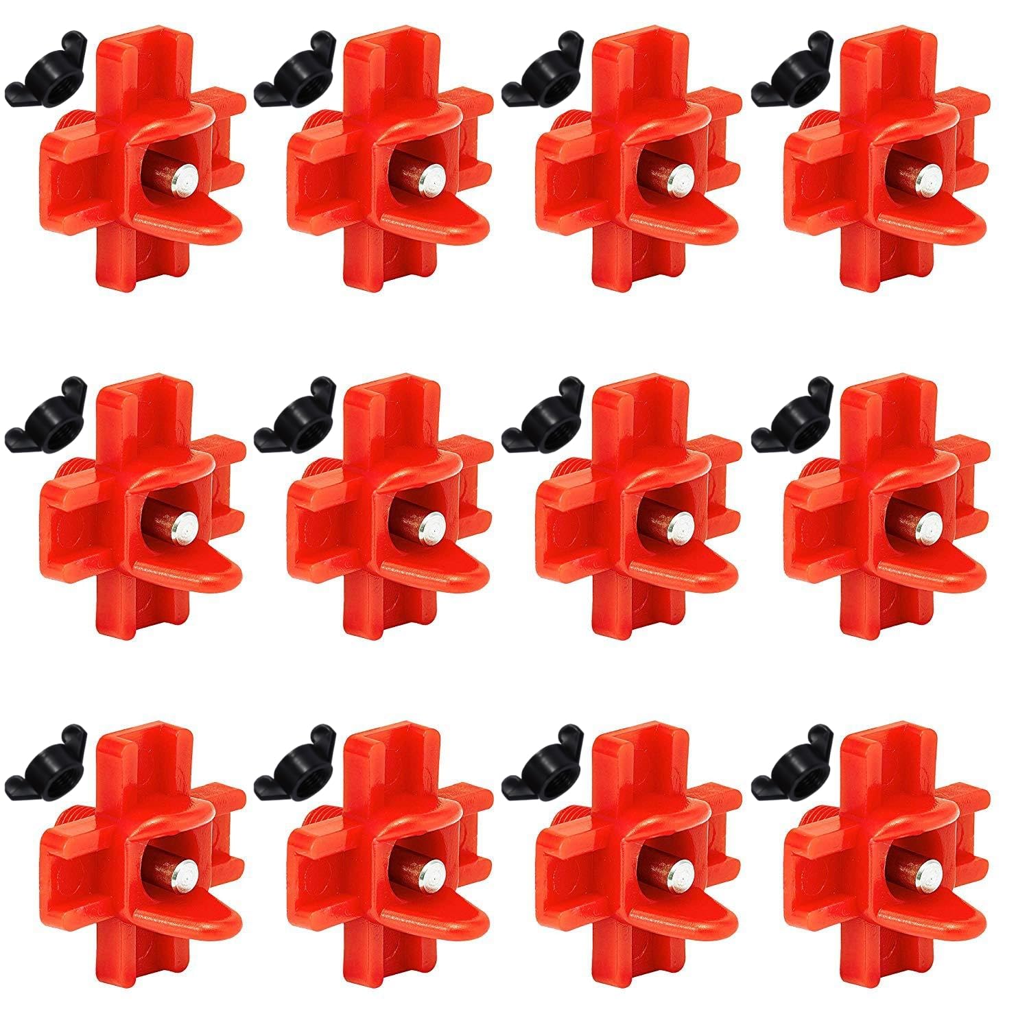 DobleWood 12 piezas de pezones de pollo de montaje lateral horizontal para aves de corral de agua, bebedero para exteriores para pollos, patos, codorniz y otras aves de corral
