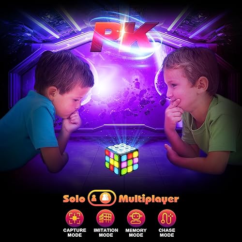 Miniatura 6 de Juegos de mano de cubo intermitente  7 divertidos juegos de cerebro y memoria  Juguetes sensoriales geniales para niños y niñas  Regalos de