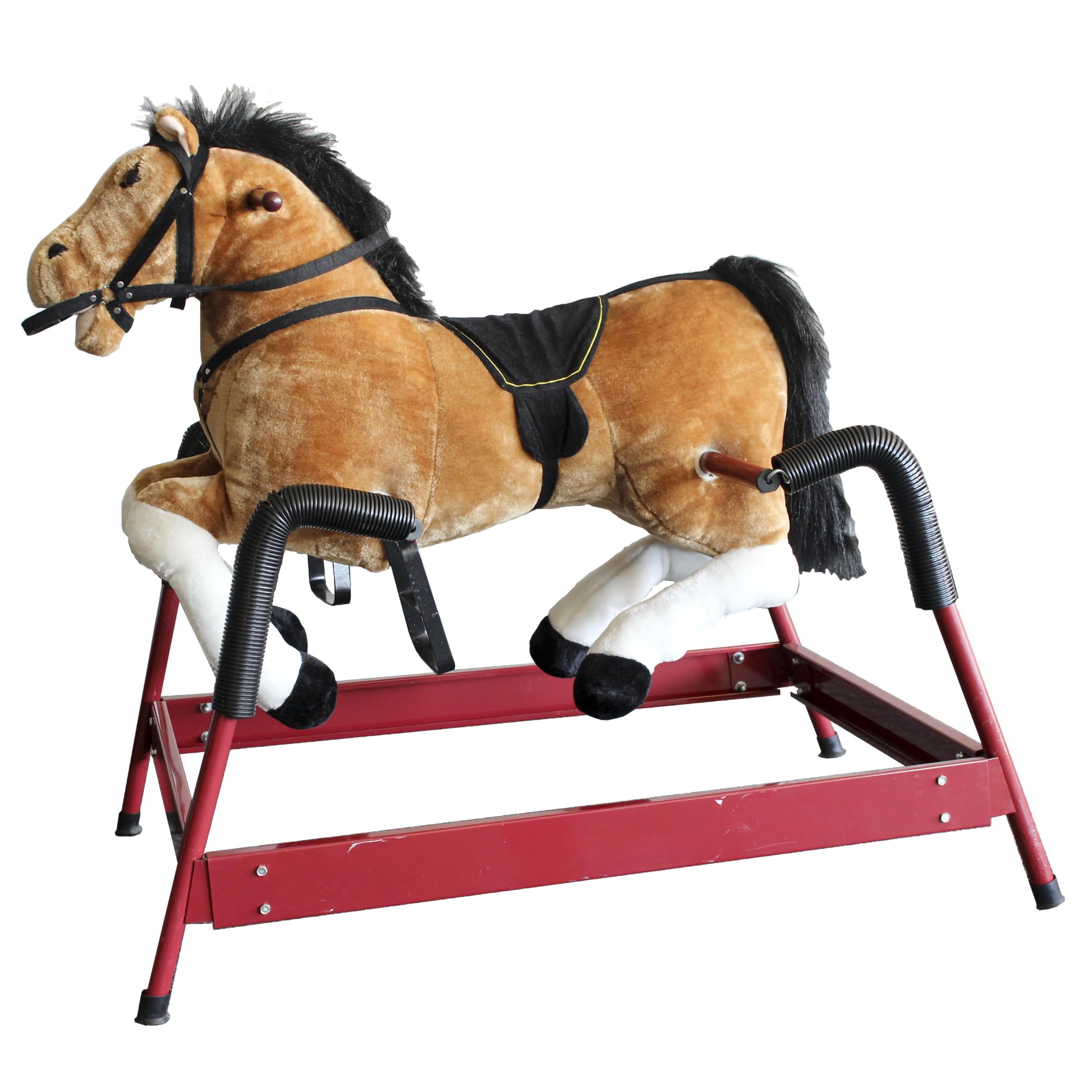 Spring Horse with Sound, Brown