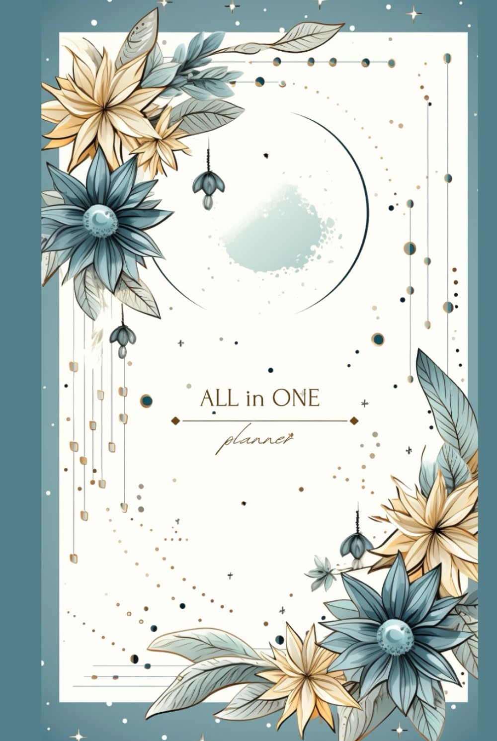 Bullet journal A5 planner mensuel et hebdomadaire avec tracker d'habitudes