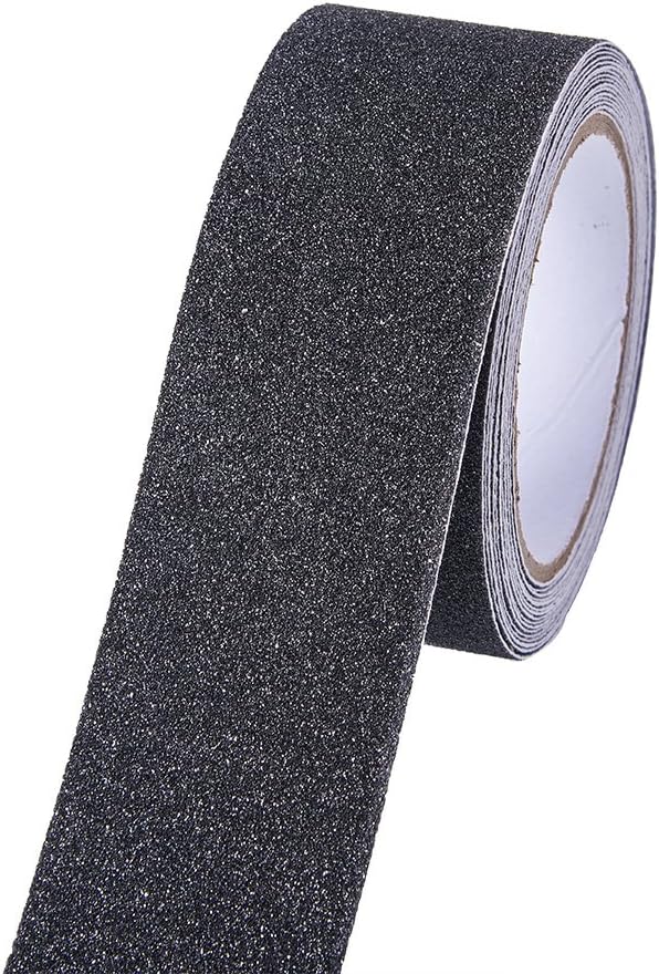 Black Safety Adhesive Sticker Grip Non Skid Tape Anti-Slip Adhesive Stickers Mat for Stairs Floor Stairway 5Mx5CM