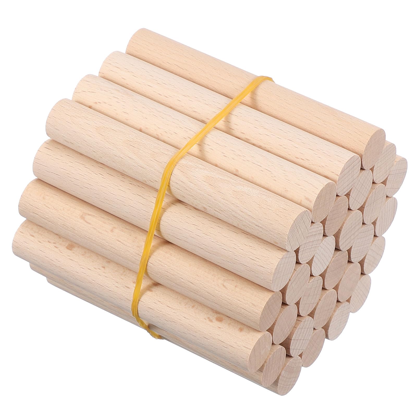 PATIKIL 5/8 x 4 Inch Wooden Dowel Rod