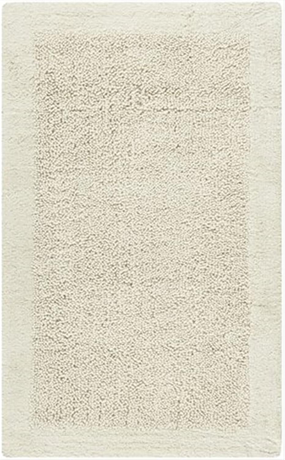 Plush Master Bath Rug Size: 21" x 34", Color: Natural/Natural
