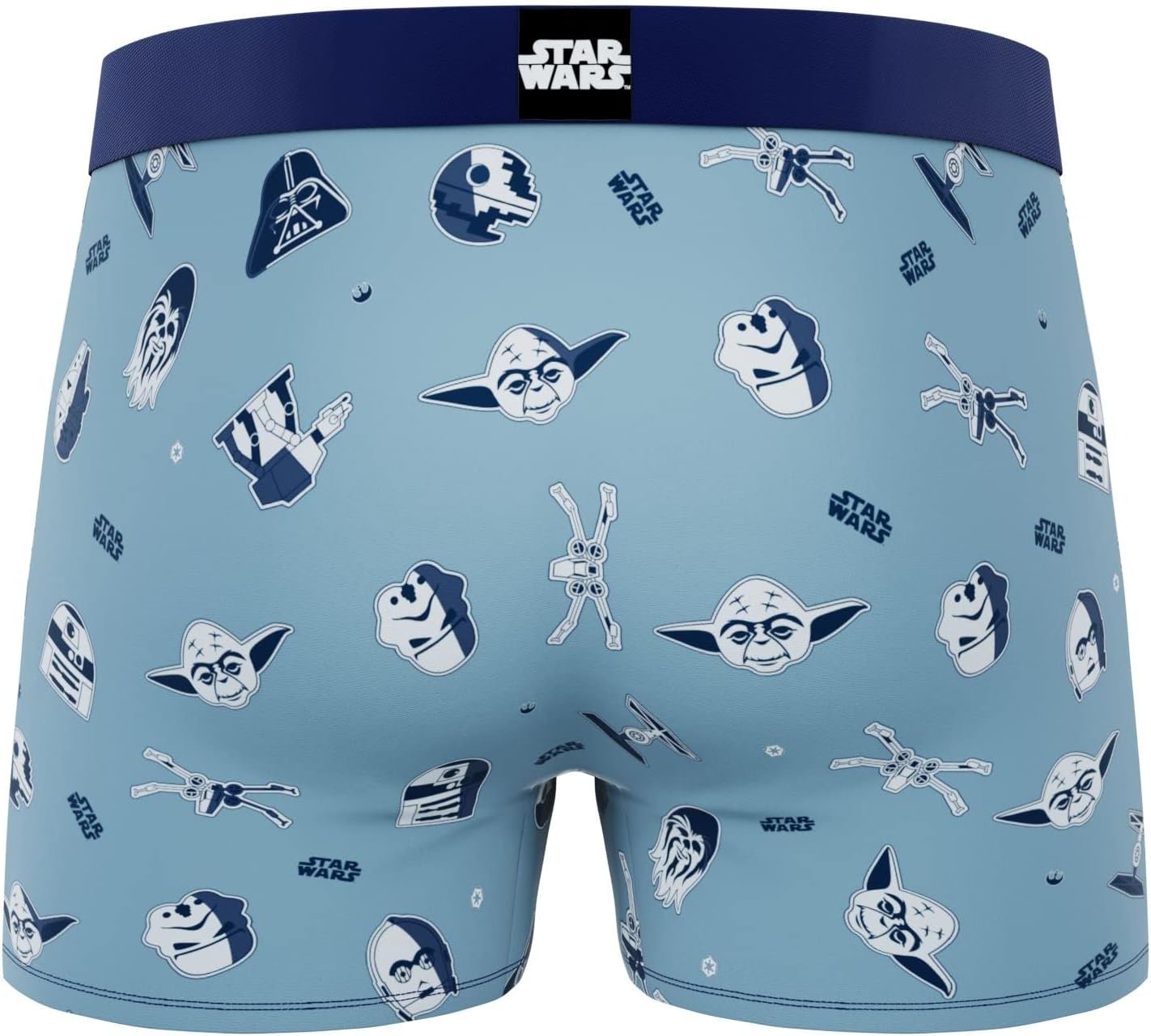 CRAZYBOXER Men's Underwear Star Wars Freedom of movement Original Boxer Brief Lightweight (2 PACK) - Image 6
