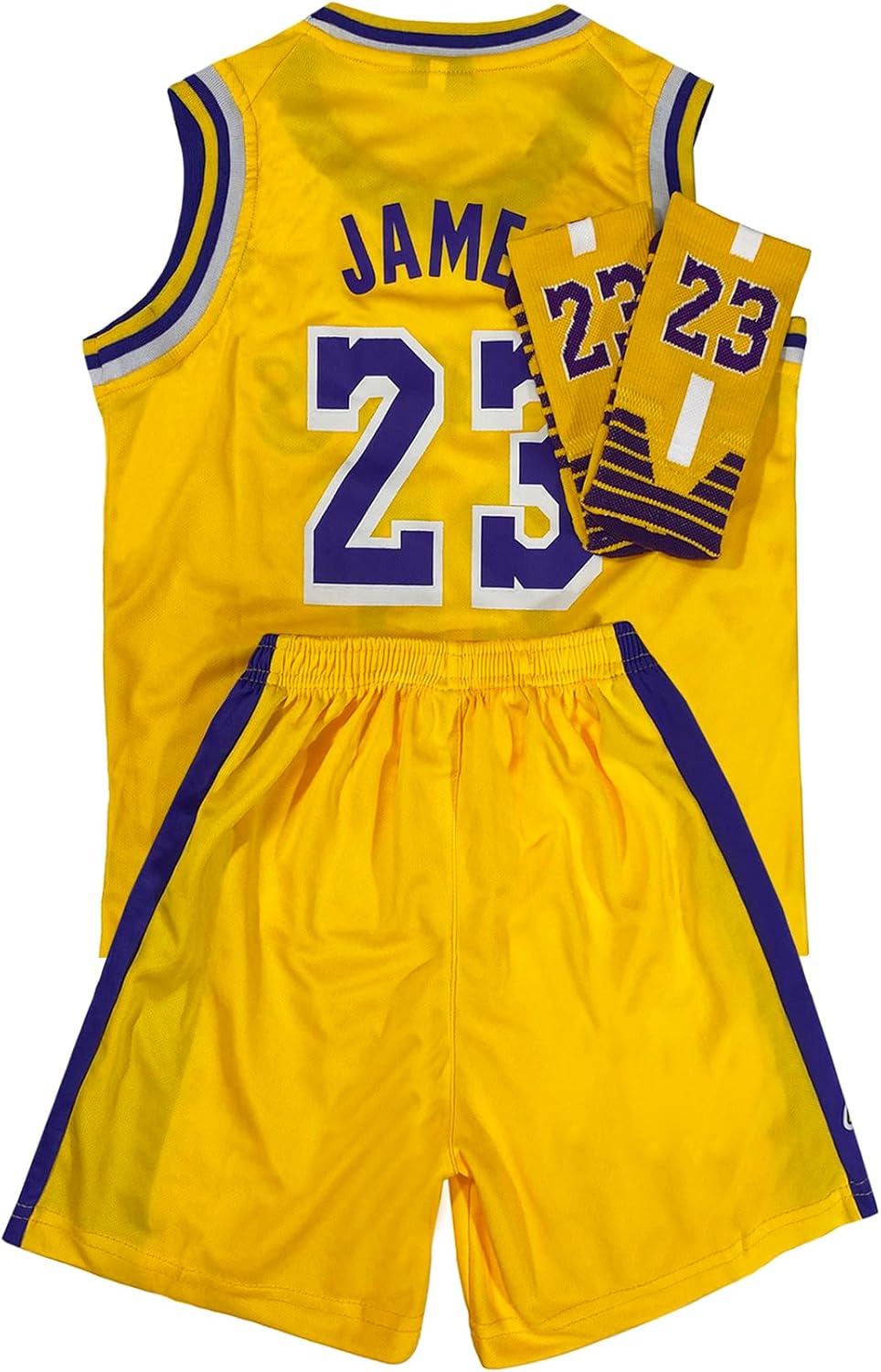 Youth Basketball Jerseys for Boys Girls Basketball Jersey Shorts Socks for 6-13Years Kids Training Uniform Sets