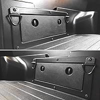 Vista 6 de MeeFar Anclajes de amarre de anillo en V para remolque, almacén, barco, pernos de anillo en V de acero resistente, accesorios para camiones pickups