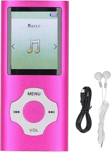 Miniatura 9 de Reproductor de MP3 de 16 GB, reproductor de música portátil de alta fidelidad con pantalla ultra delgada de 1.8 pulgadas, reproductor MP3 de 16 GB