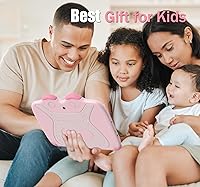 Vista 7 de YINOCHE Kids Tablet 10 inch Toddler Tablet for Kid Toddlers Android 64GB Tablets with Case WiFi Children's Tablets Dual Camera Touch Screen tabletas