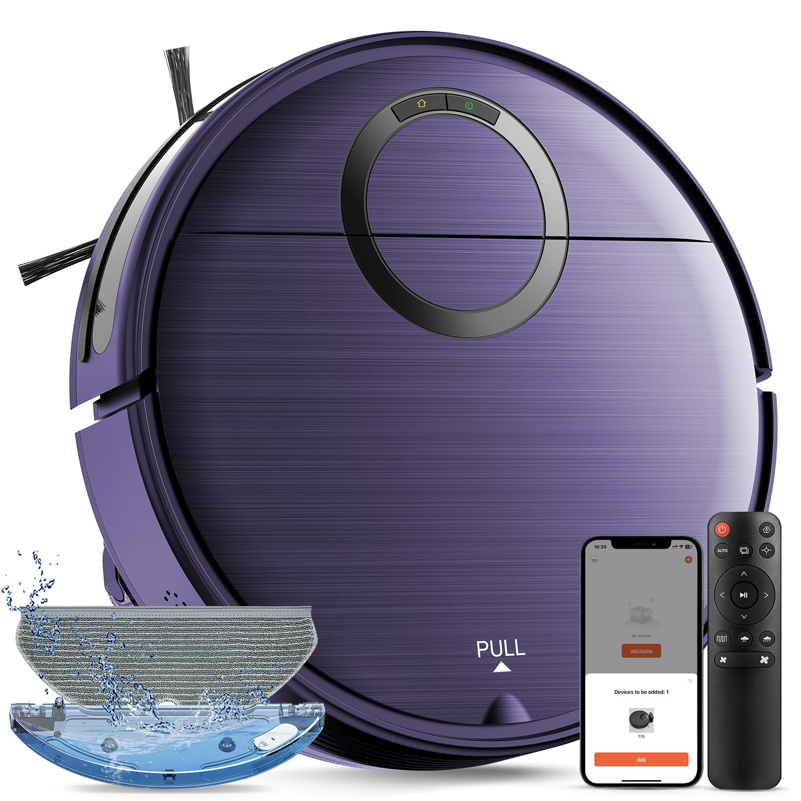 UMMUND 2-in-1 Robot Vacuum and Mop with Wi-Fi/App