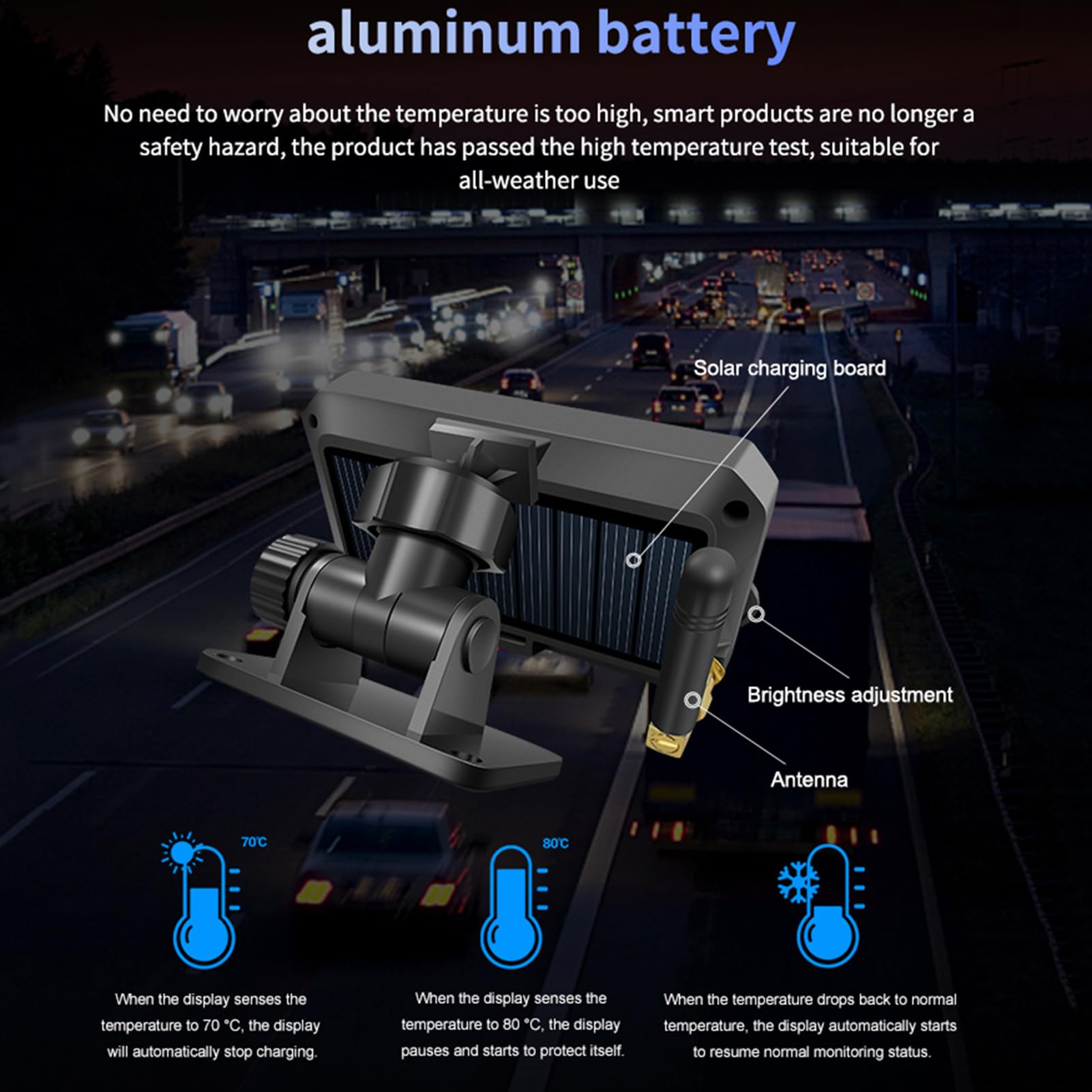 Genérico de vigilancia de neumático de energía Solar Sensor de energía | eficiente de monitoreo de la Imagen | Unidad de de neumático inalámbrica digita