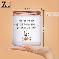 Vista 6 de Regalos de velas Get Well para mujeres: regalos divertidos para después de una cirugía, regalo de aliento para el humor Siéntete mejor para amigos